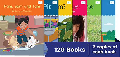 Nelson Decodable Readers Set 1 small group pack