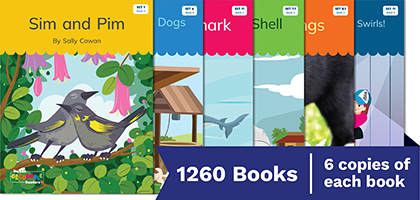 Nelson Decodable Readers Sets 1 to 14 Classroom Set Pack