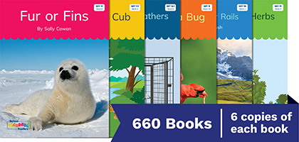 Nelson Decodable Readers Sets 6 to 14 Classroom Set Pack