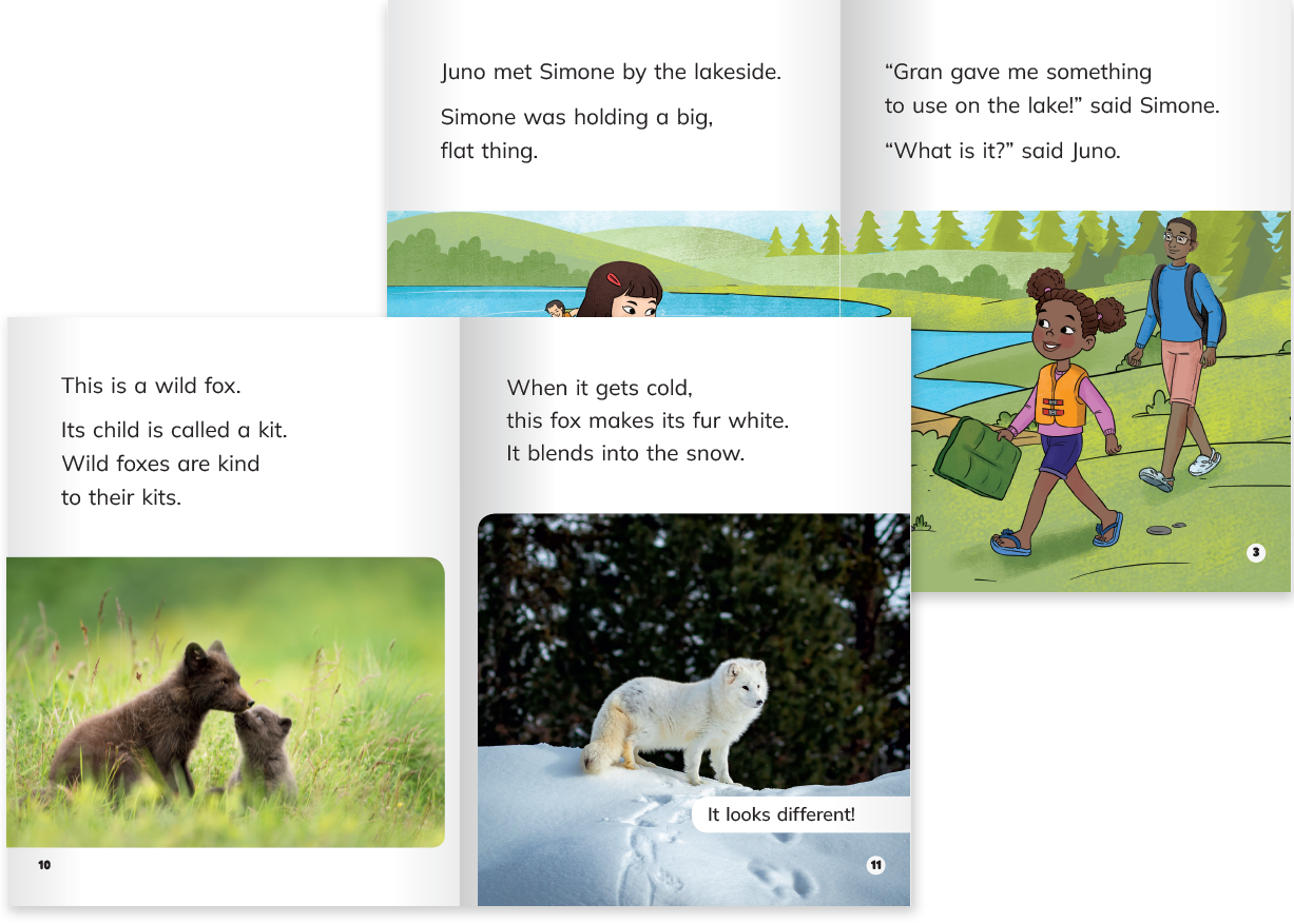 Decodable Fiction and Non-Fiction Product Spreads