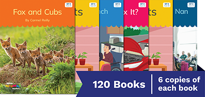 Nelson Decodable Readers Set 5 small group pack