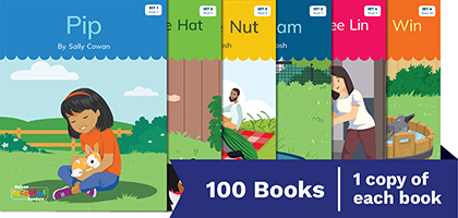 Nelson Decodable Readers sets 1 to 5 pack