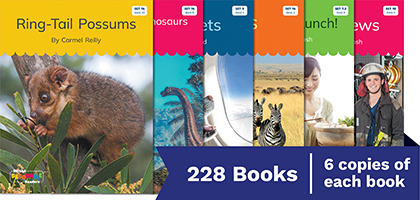 Nelson Decodable Readers Sets 6–14 Non-Fiction Pack